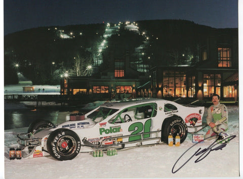 Rick Fuller Signed 8.5 x 11 inch Photo NASCAR Racing Race Car Driver