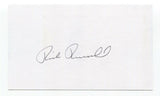 Rick Reuschel Signed 3x5 Index Card Baseball Autographed Signature Chicago Cubs