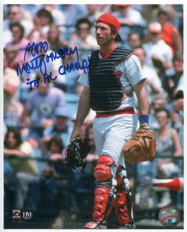 Bob Montgomery Signed 8x10 Photo Autographed Baseball Boston Red Sox