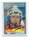 1983 Topps Steve DeBerg Signed Card Football Autographed #261