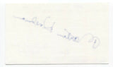 Martin Knelman Signed 3x5 Index Card Autographed Signature Author Writer