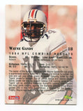 1994 Classic Draft Wayne Gandy Signed Card Football Autograph NFL AUTO #18