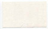 Jean-Charles Tacchella Signed 3x5 Index Card Autographed Signature Director