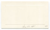 Joey Amalfitano Signed Card Autograph Baseball MLB Roger Harris Collection