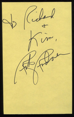 Rita Rudner Signed Book Page Cut Autographed Cut Signature 