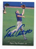 1994 Bowman Frank Catalanotto Signed Card Baseball MLB Autographed AUTO #157