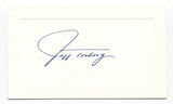 Jeff Torborg Signed Card Autograph MLB Baseball Roger Harris Collection