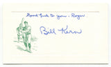 Bill Kern Card Autograph MLB Baseball Roger Harris Collection