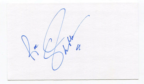 Roe Skidmore Signed 3x5 Index Card Autographed MLB Baseball Chicago Cubs