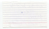 Ted Kotcheff Signed 3x5 Index Card Autographed Signature Director 