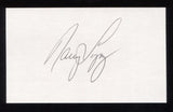 Nancy Lopez Signed 3x5 Index Card Autographed Golf Signature 