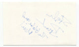Stephen Brunt Signed 3x5 Index Card Autographed Canada Football Hall Of Fame HOF