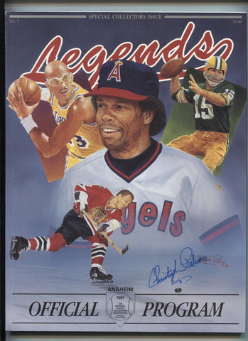 Christopher Paluso Signed Legends Magazine #1 Autographed Baseball