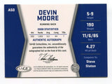 2009 SAGE HIT Devin Moore Signed Card Football Autograph NFL AUTO #A50