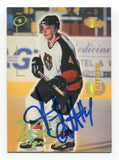 1996 Classic Johnathan Aitken Signed Card Hockey NHL Autograph AUTO #74