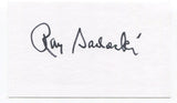 Ray Sadecki Signed 3x5 Index Card Autographed Baseball 1964 St Louis Cardinals