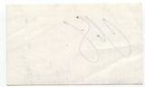 Christopher Sieber Signed 3x5 Index Card Autographed Actor Signature