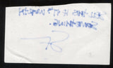 Simon Fraser Signed Cut 3x5 Index Card Autographed Signature Comic