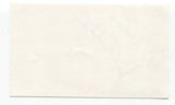 Captain Tractor - Jon Nordstrom Signed 3x5 Index Card Autographed Signature Band