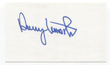 Denny Lemaster Signed 3x5 Index Card Baseball Autographed Signature