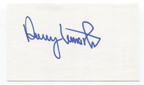 Denny Lemaster Signed 3x5 Index Card Baseball Autographed Signature