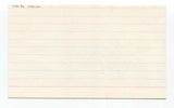 Marty Marion Signed 3x5 Index Card Baseball Autographed Signature