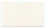 Brandon Tartikoff Signed 3x5 Index Card Autographed Signature NBC Executive