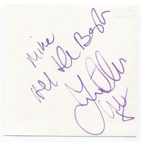Jonathan Wilkes Signed Album Page Autographed Signature "To Mike"