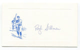 Royle Stillman Signed Card Autograph MLB Baseball Roger Harris Collection