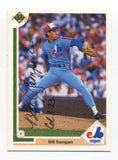 1991 Upper Deck Bill Sampen Signed Card Baseball MLB Autographed AUTO #661