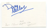 Daren Millard Signed 3x5 Index Card Autographed NHL Vegas Golden Knights