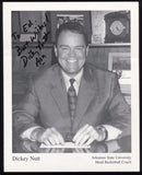 Dickey Nutt Signed 8x10 Photo College NCAA Basketball Coach Autographed 