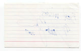 Maurice Dean Wint Signed 3x5 Index Card Autographed Signature Actor
