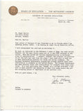 John Owen Gross Signed Letter Autograph Signature Author University of Kentucky