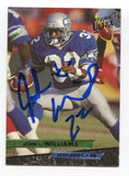 1993 Fleer John Williams Signed Card Football Autograph NFL  AUTO #461