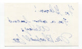 Mr. Blackwell Signed 3x5 Index Card Autographed Signature Richard