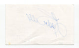 Leslie Bell Signed 3x5 Index Card Autographed Actress Singer Chicago