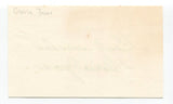 Gloria Jean Signed 3x5 Index Card Autographed Actress