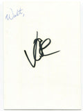 Jose Feliciano Signed Photo Postcard Vintage Autographed Feliz Navidad Singer