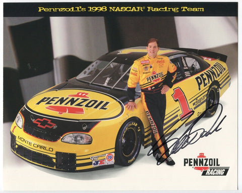 Steve Park Signed 8x10 inch Photo NASCAR Racing Race Car Driver