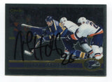 1999 O-Pee-Chee Chrome Michal Handzus Signed Card Hockey NHL Autograph AUTO #191