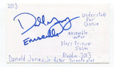 Donald Jones Jr Signed 3x5 Index Card Autograph Actor Unbreakable Kimmy Schmidt