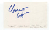 Clement Virgo Signed 3x5 Index Card Autographed Signature Director