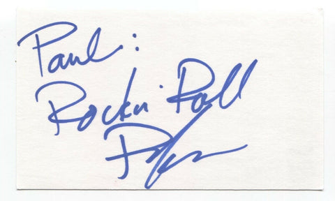 Sinclaire - Ryan Ford Signed 3x5 Index Card Autographed Signature Band