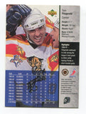 1998 Upper Deck Tom Fitzgerald Signed Card Hockey NHL Autograph AUTO #286