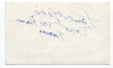 Paul Miller Signed 3x5 Index Card Autographed Signature Actor Psi Factor