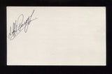 Laffit Pincay Jr. Signed 3x5 Index Card Autographed Signature Jockey HOF