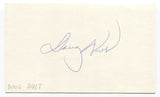 Doug Ault Signed 3x5 Index Card Autographed Baseball Toronto Blue Jays First HR