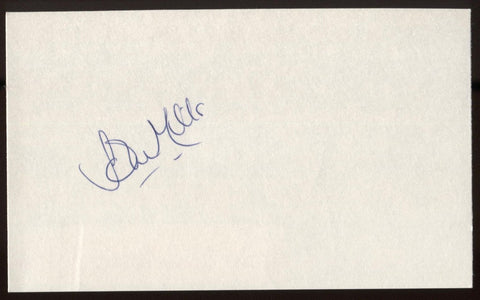 Sir John Mills  Signed Index Card Autographed Signature AUTO Vintage