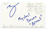 Mychael Danna Signed 3x5 Index Card Autographed Signature Composer Life of Pi